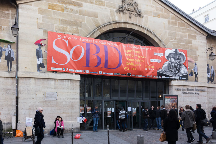 Salon des ouvrages sur la BD