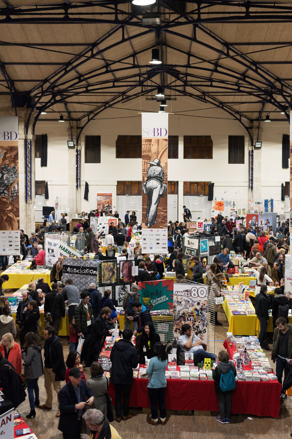 Salon des ouvrages sur la BD