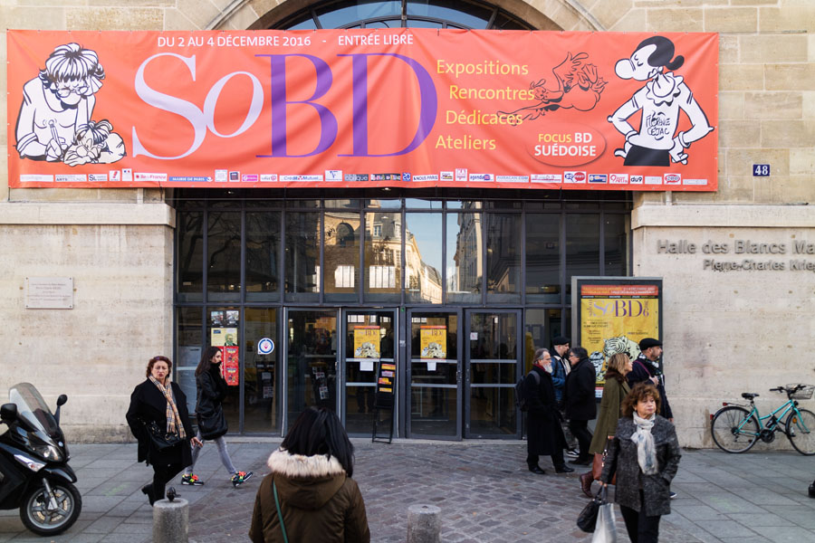 Salon des ouvrages sur la BD