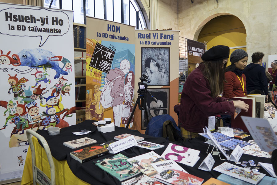 Salon des ouvrages sur la BD