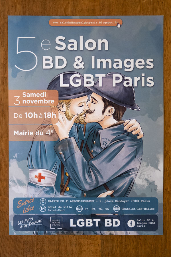 2017-Salon de l'image et de la BD LGBT Paris