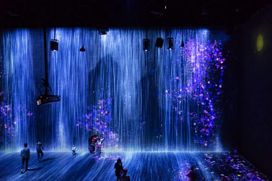 teamLab - Au-del des limites