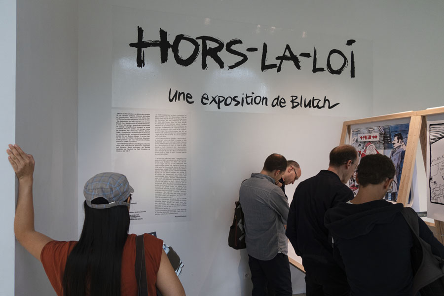 Hors-la-Loi. Une exposition de Blutch