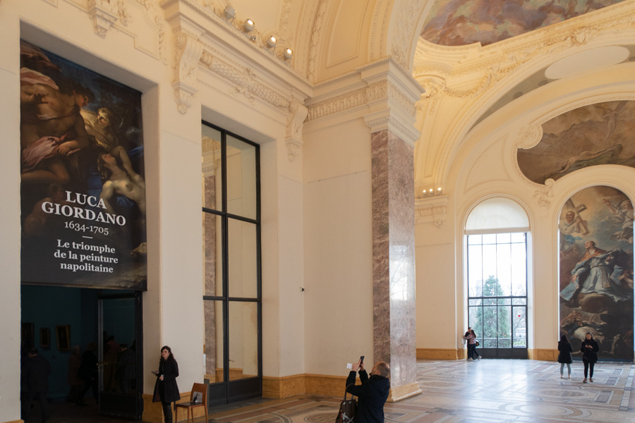 Luca Giordano (1634-1705)  Le triomphe de la peinture napolitaine