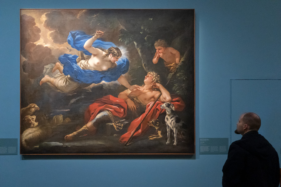 Luca Giordano (1634-1705)  Le triomphe de la peinture napolitaine