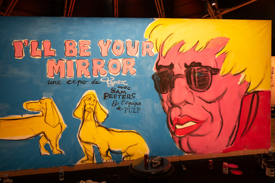 Typex - Andy Warhol : Ill be Your Mirror