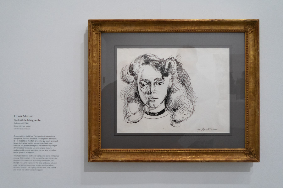 Matisse et Marguerite. Le regard d'un pre
