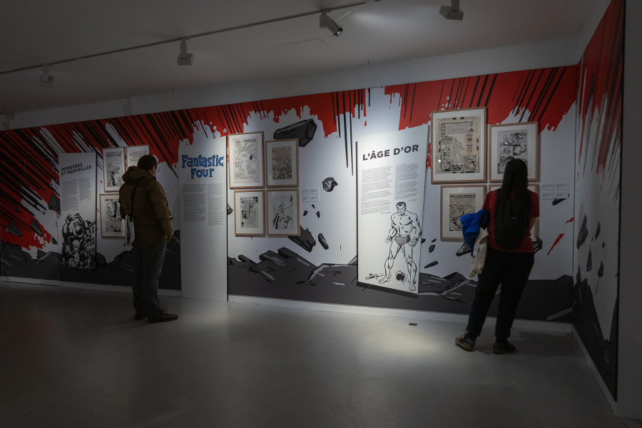 Super-Hros & cie, lart des comics Marvel