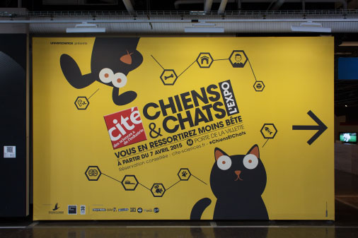 Chiens & Chats, l'expo