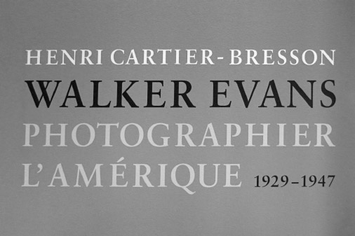 Henri Cartier-Bresson / Walker Evans : photographier l'Amérique (1929-1947)