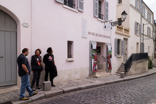 Montmartre, décor de cinéma