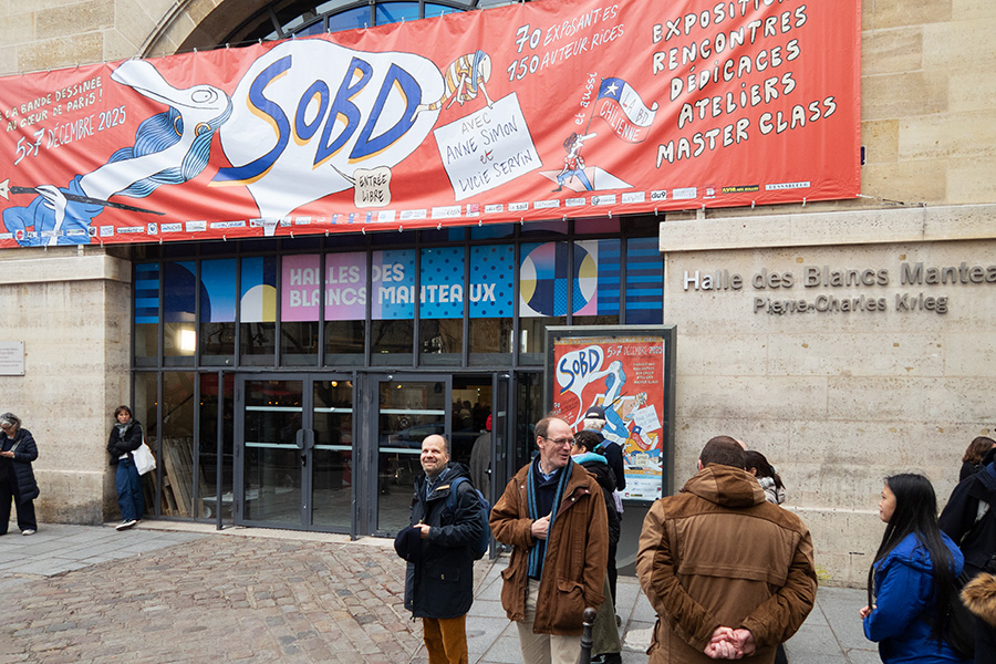 Salon des ouvrages sur la BD