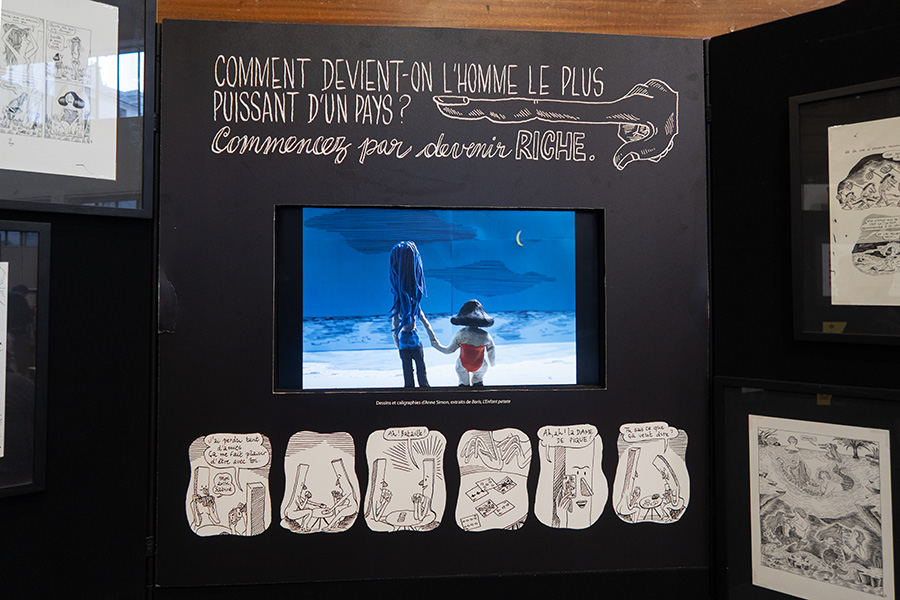 Salon des ouvrages sur la BD