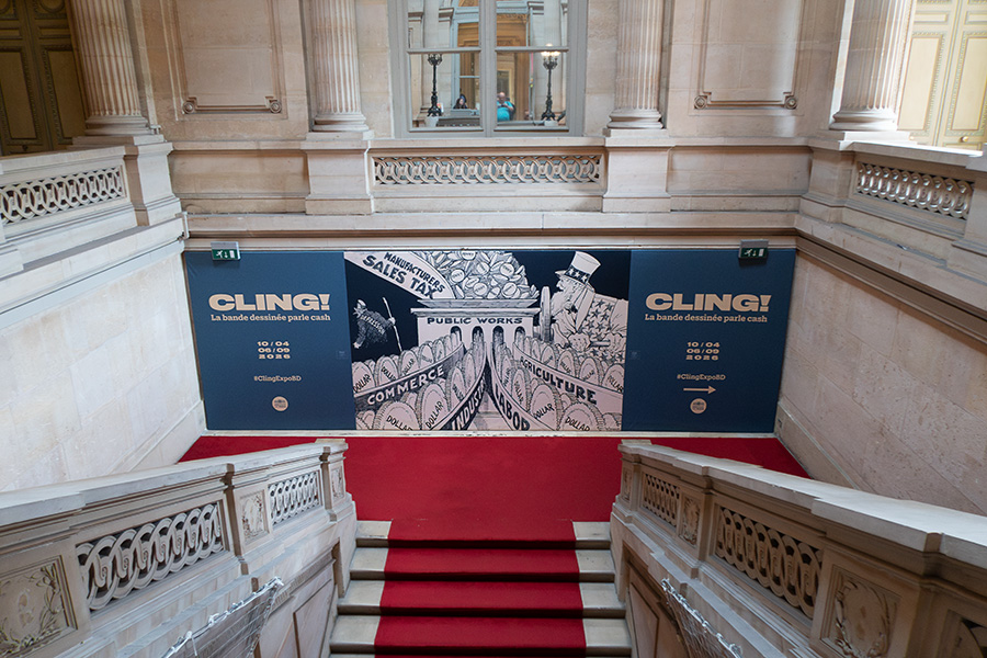 Cling ! La bande dessin�e parle cash